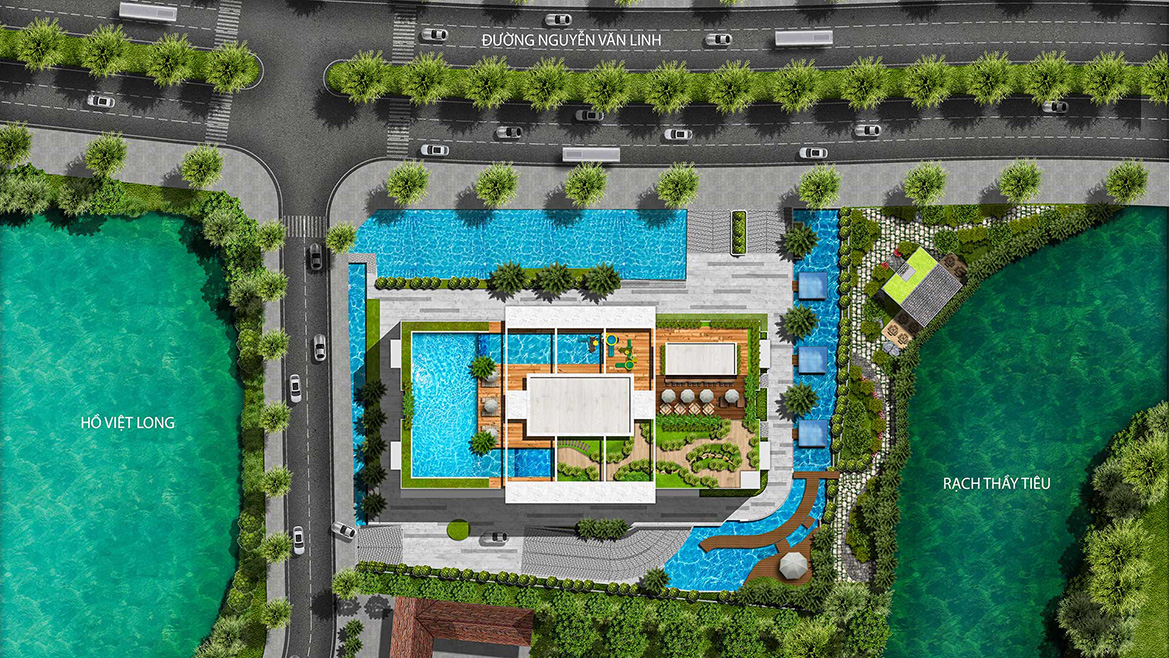 Tiện ích dự án căn hộ chung cư Ascent Lakeside Quận 7 Đường Nguyễn Văn Linh