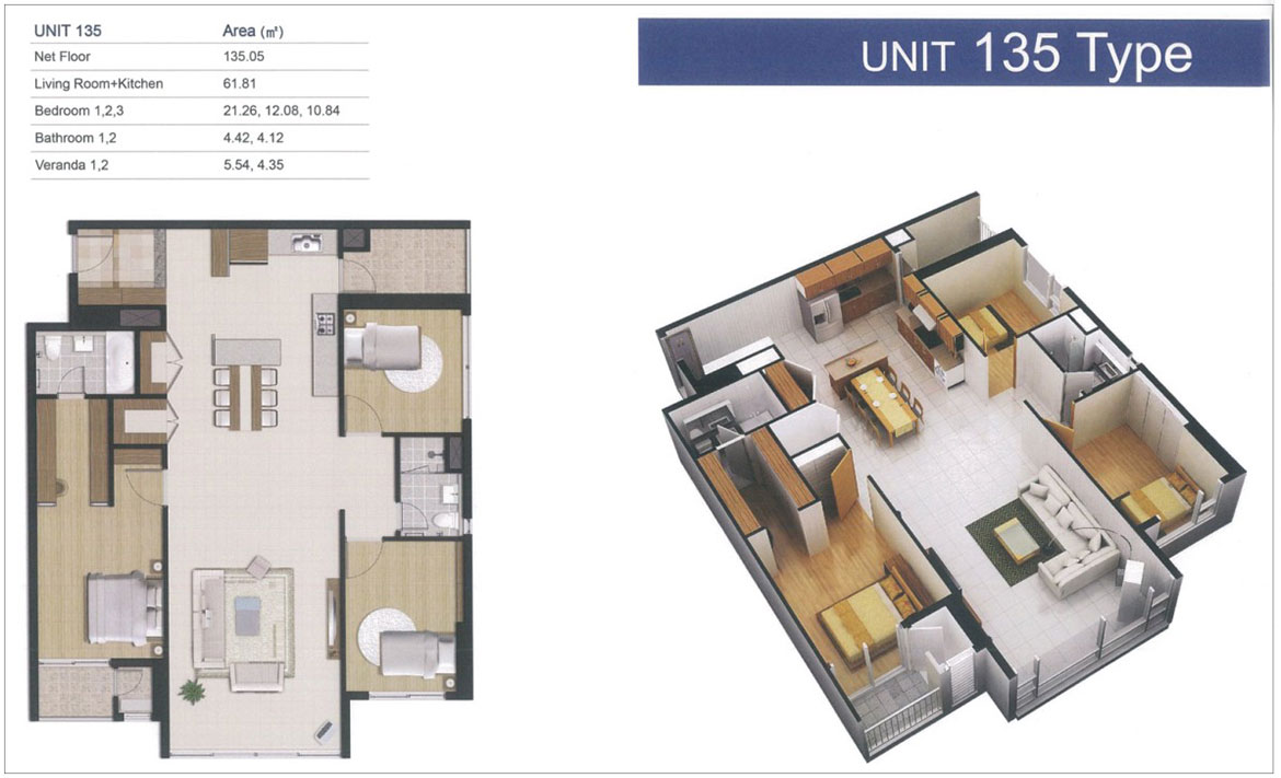 Thiết kế dự án căn hộ chung cư Laimian City Quận 2 Đường Lương Đình Của chủ đầu tư HDTC